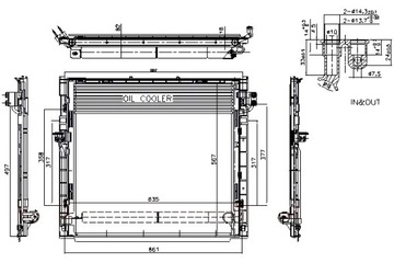 NISSENS КОНДЕНСАТОР КОНДИЦИОНЕРА MERCEDES GL X166 GLE C292 GLE W166 GLS