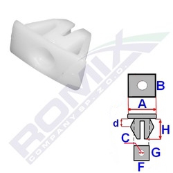 РАЗЪЕМ KRATY ВОЗДУХОВОДА ВОЗДУХА ALFA 16101 ROMIX 5SZT