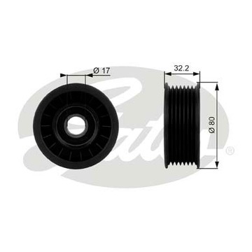 РОЛИК НАПРАВЛЯЮЩАЯ PK GATES T38016