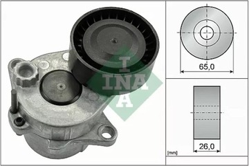 INA 534 0337 10 НАТЯЖИТЕЛЬ РЕМНЯ ПОЛИКЛИНОВОГО ПОЛИКЛИНОВОГО