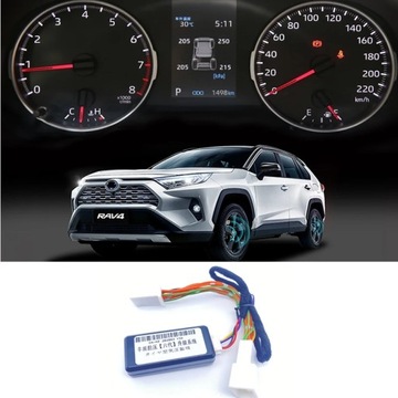 Z LCD ТОРПЕДО ПРИБОРНАЯ СИГНАЛ БЕЗОПАСНОСТИ ДЛЯ TOYOTA RAV4 2019 2020 XA50