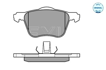 MEYLE КОЛОДКИ ТОРМОЗНЫЕ ПЕРЕД VOLVO S60 I S80 I V70 II XC90 I 2.0-4.4