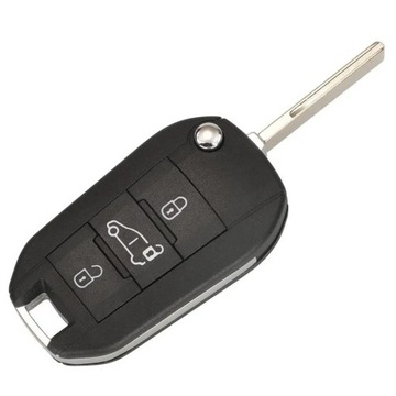 КОРПУС ПУЛЬТ OPEL CITROEN PEUGEOT JEEP 3 ВЫКЛЮЧАТЕЛЬ HU83