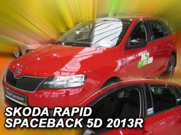 ОБТЕКАТЕЛИ HEKO SKODA RAPID OD 2013 4 ШТУКИ. HTB