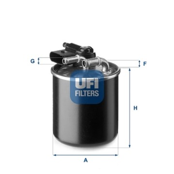 ФИЛЬТР ТОПЛИВА UFI 24.148.00