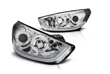 ФОНАРИ HYUNDAI TUCSON IX35 10-13 LED (СВЕТОДИОД ) TUBE CHROME