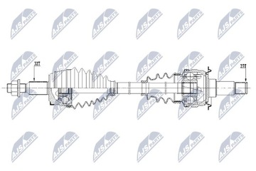 ПОЛУОСЬ ПРИВОДНАЯ CHRYSLER 300 AWD 09-14, DODGE CHARG