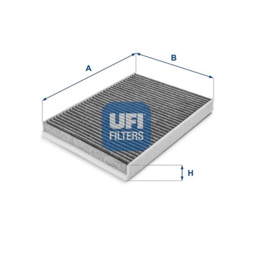 ФИЛЬТР, ВЕНТИЛЯЦИЯ СТОРОНЫ ПАССАЖИРА UFI 54.143.00