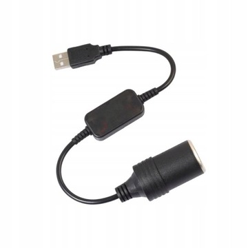 5 V USB NA 12 V ГНЕЗДО ПРИКУРИВАТЕЛЯ ПЕРЕХОДНИК