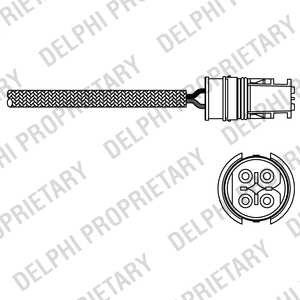 ЗОНД ЛЯМБДА DELPHI ES20313-12B1 ES2031312B1