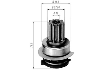 MAGNETI MARELLI BENDIKS СТАРТЕРА VW PASSAT B2 PASSAT B3 B4 1.6 2.0