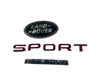 ЭМБЛЕМА КРЫШКИ БАГАЖНИКА ЗАД RANGE ROVER SPORT HSE SDV6