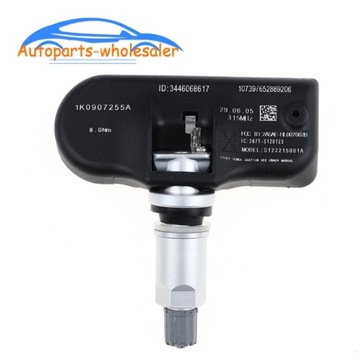 ДЛЯ AUDI VOLKSWAGEN 1K0907255A ДАТЧИК ДАВЛЕНИЯ W ШИНАХ TPMS 315MHZ 1K09