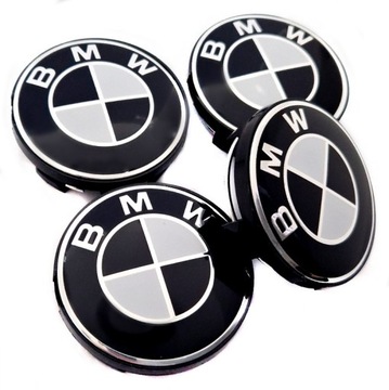 BMW КОЛПАЧКИ KAPSLE ZNACZKI DO ДИСКОВ RONAL 63MM/57MM