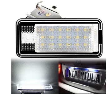 ЛАМПОЧКИ LED (СВІТЛОДІОД) ПІДСВІТКА AUDI A3 A4 B6 B7 A6 C6 Q7