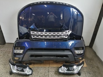 RANGE ROVER SPORT II 13-17 L494 3.0D LOIRE BLUE 942 ПЕРЕД БАМПЕР КАПОТ