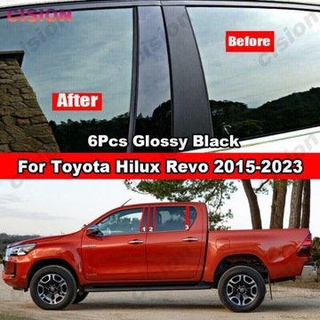 ДЛЯ TOYOTA HILUX REVO 2015-2023 CARBON FIBER LUSTR