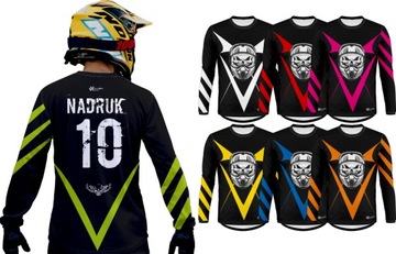 BLUZA CROSS MOTO QUAD ENDURO MOTOCROSS NADRUK