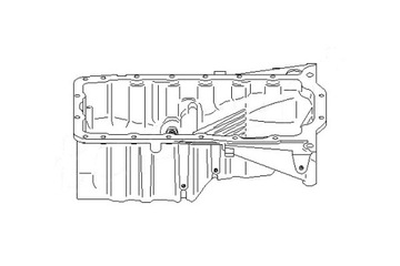 ПОДДОН МАСЛЯНЫЙ AUDI A4 A6 SKODA SUPERB I VW PASSAT