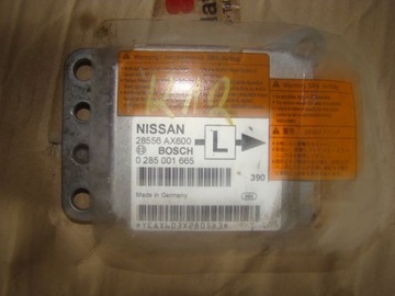 NISSAN MICRA K12 СЕНСОР AIR BAG БЛОК УПРАВЛЕНИЯ ПОДУШЕК ОРИГИНАЛ.