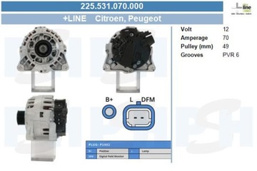 BV PSH 225.531.070.000 ГЕНЕРАТОР