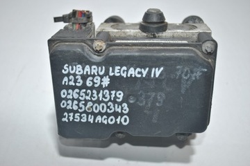 НАСОС ТОРМОЗНОЙ ABS SUBARU LEGACY IV 0265231379 27534AG010 0265800343