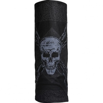 CHUSTA KOMIN SPIRITMOTORS SKULL ЧОРНА 32107101000