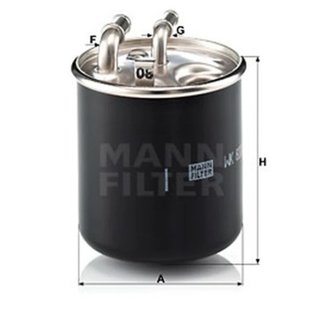 ФИЛЬТР ТОПЛИВА MANN-FILTER WK 820/2 X