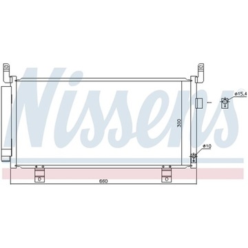 КОНДЕНСАТОР, КОНДИЦИОНЕР NISSENS 940437