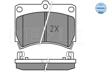 КОЛОДКИ HAM. MAZDA P. 323- DEMIO 89- Z ДАТЧИКОМ