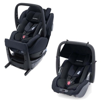 СИДЕНЬЕ ПОВОРОТНОЕ NOSIDŁO КОРЗИНКА RECARO SALIA ELITE КОВРИК BLACK DO 105CM