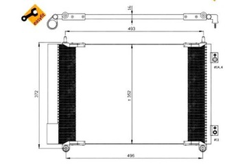 NRF 35899 КОНДЕНСАТОР, КОНДИЦИОНЕР