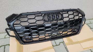 AUDI A5 F5 8W6 РЕСТАЙЛ РЕШЁТКА РАДИАТОРА РЕШЁТКА ЧЕРНЫЕ ЛОГОТИП SHADOW НОВЫЙ! PLASTER