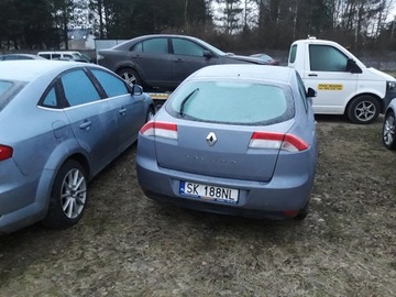 RENAULT LAGUNA III HB 07-14R КРЫШКА БАГАЖНИКА TW55