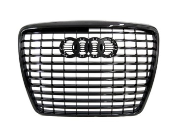 Grille grill audi a6 c6 facelift 2008-11 black gloss, buy