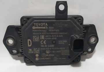 TOYOTA CHR CH R CH-R РЕСТАЙЛ РАДАР АКТИВНОЙ КРУИЗ КОНТРОЛЬ 88210-F4070 88210F4070