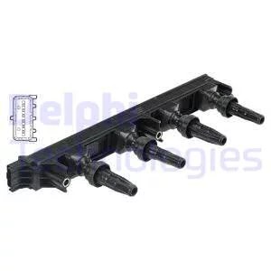 DELGN10503-12B1 КАТУШКА ZAPLONOWA CITROEN C4 1.8 04-