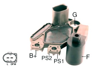 ERA РЕГУЛЯТОР НАПРЯЖЕНИЯ ГЕНЕРАТОРА ЗАПЧАСТИ ALTERNATORÓW I ROZRUSZNIKÓW
