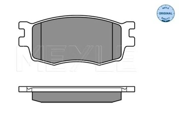 КОЛОДКИ HAM. HYUNDAI P. ACCENT/KIA RIO 05- Z ДАТЧИКОМ