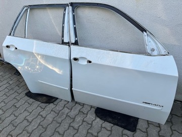 ДВЕРЬ ЛЕВАЯ ПРАВОЕ BMW X5 E70 ALPINWEISS 300