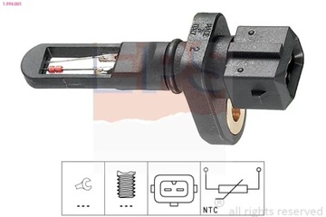 1-994-001 ДАТЧИК ТЕМПЕРАТУРЫ. ВОЗДУХА VW