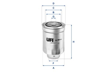 UFI ФИЛЬТР ТОПЛИВА FORESTER 15-