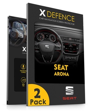 2W1 СТЕКЛО OCHRONNE NA NAWIGACJĘ ЭКРАН DO SEAT ARONA