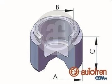 SN D02522 РЕМ.КОМПЛЕКТ СУППОРТА ГАЛЬМА TLOCZEK 38X3