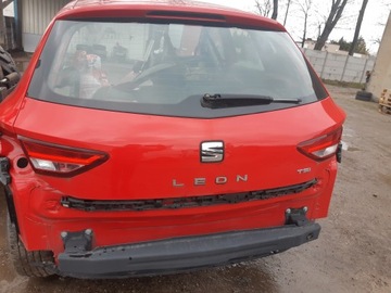 SEAT LEON III 5F КРЫШКА ЗАД ЗАДНЯЯ БАГАЖНИКА 5 ДВЕРЬ