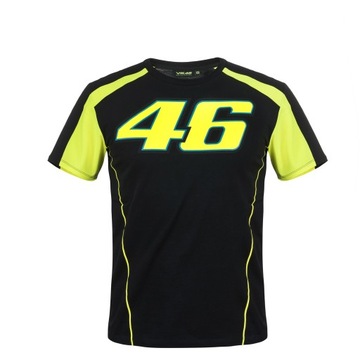 KOSZULKA МУЖСКАЯ VR46 ROSSI ЧЕРНАЯ XL VRMTS306004