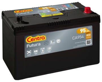 АККУМУЛЯТОР CENTRA FUTURA CA954 95AH 800A JAPAN P+