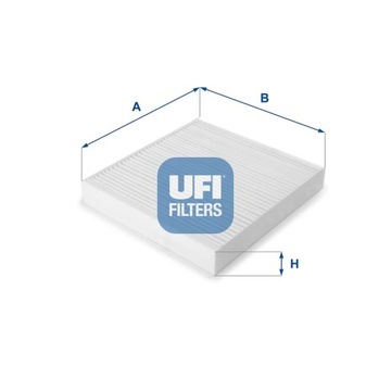 ФИЛЬТР, ВЕНТИЛЯЦИЯ СТОРОНЫ ПАССАЖИРА UFI 53.218.00