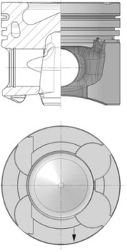 KOLBENSCHMIDT 40363600 ПОРШЕНЬ