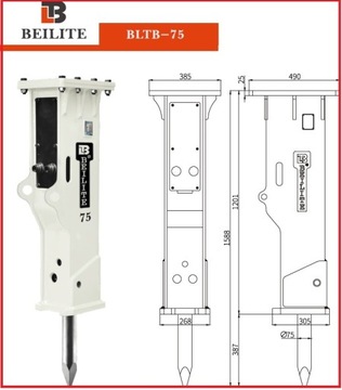 MŁOT HYDRAULISCH BEILITE BLTB-75